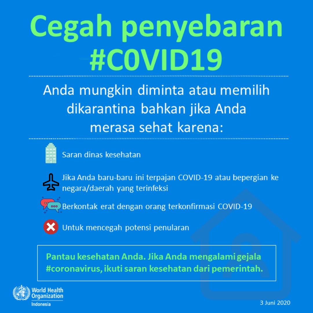 Self-monitoring quarantine 1-BI