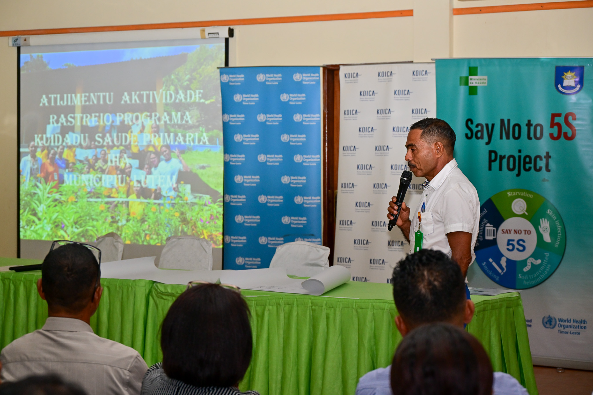 Director of Health Service explaind the achievement of the PHCP project