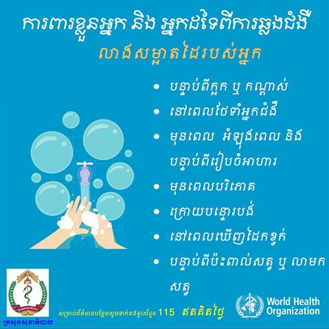 Infographic visualising the recommended advice.