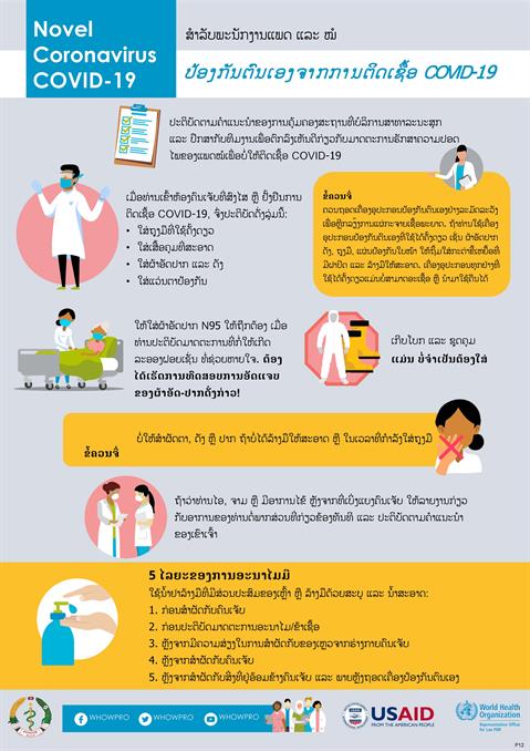 າລັບພະນັກງານແພດ ແລະ ໝ